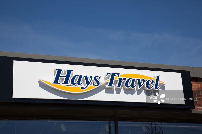 Hays Travel商店标牌图片素材