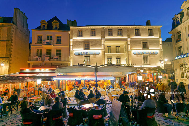 圣马洛大学酒店，法国图片素材