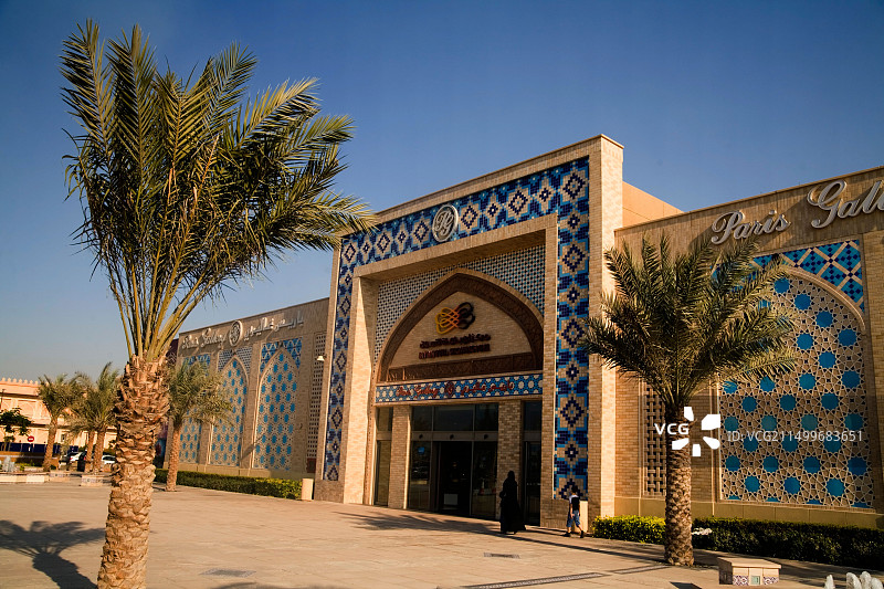 迪拜伊本·白图泰购物中心入口图片素材