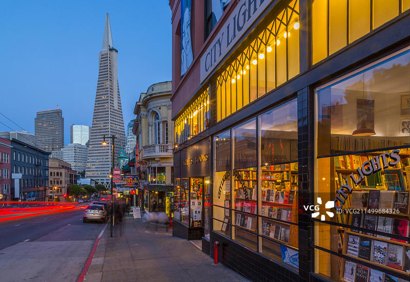 美国加利福尼亚州旧金山泛美金字塔图片素材