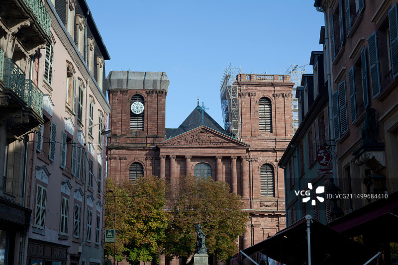 法国贝尔福城市地标图片素材