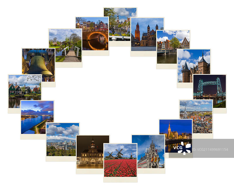 荷兰旅游图片边框（我的照片）图片素材