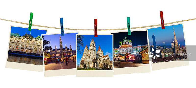 维也纳奥地利旅游照片集锦图片素材
