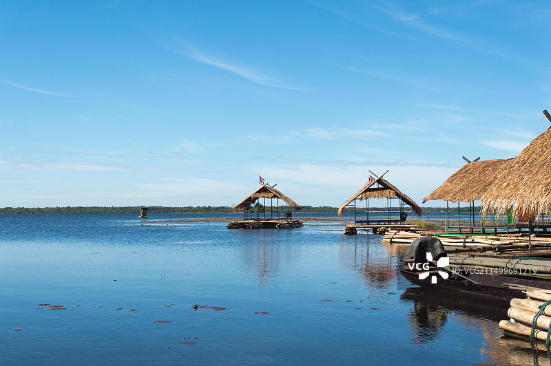 泰国乌隆他尼府清达县漂流夏季旅行图片素材