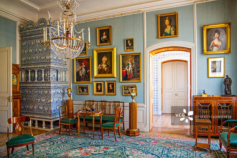 拉脱维亚包斯卡：伦达列城堡图片素材