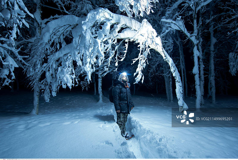 冬季挪威特罗姆瑟风光图片素材