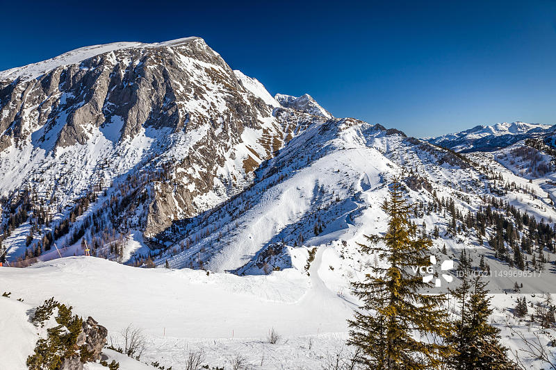 德国巴伐利亚国王湖畔舍瑙风光图片素材