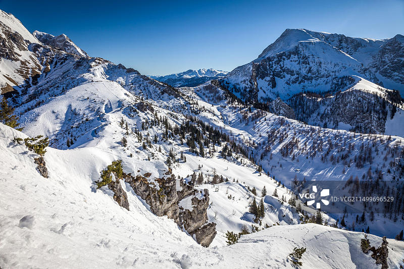 德国巴伐利亚国王湖畔舍瑙风光图片素材