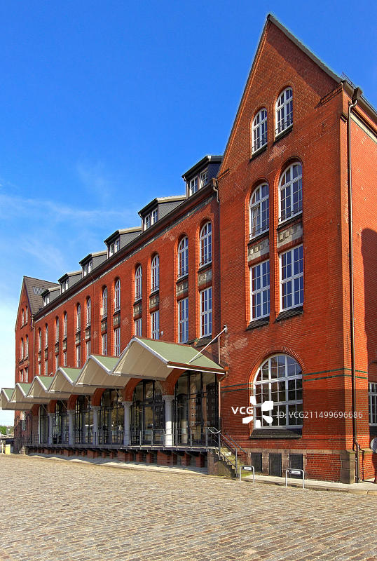 德国汉堡：仓库城特尔霍夫图片素材