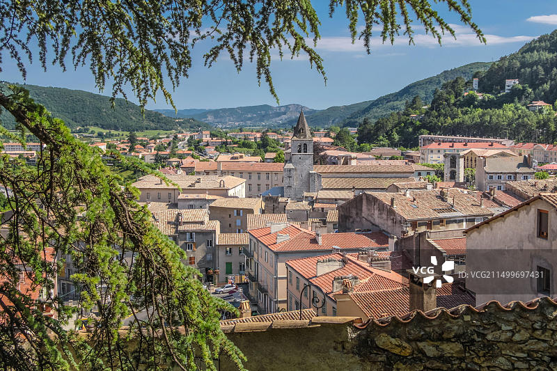 法国普罗旺斯西斯特龙地理旅行图片素材