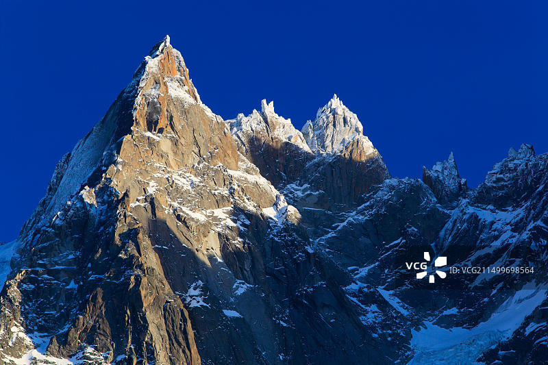 法国夏蒙尼针峰风光图片素材