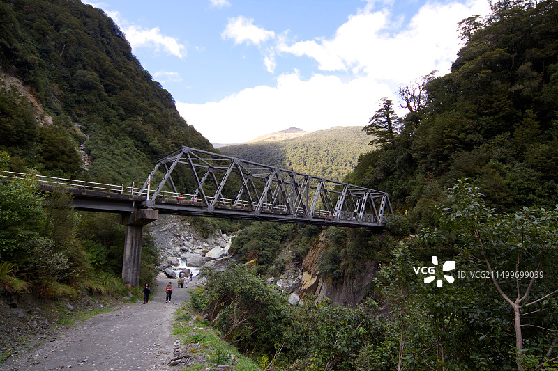 新西兰南岛哈斯特山口旅游图片素材