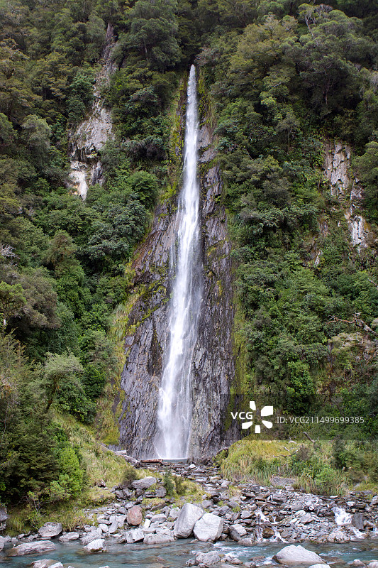 新西兰南岛哈斯特山口旅游风光图片素材