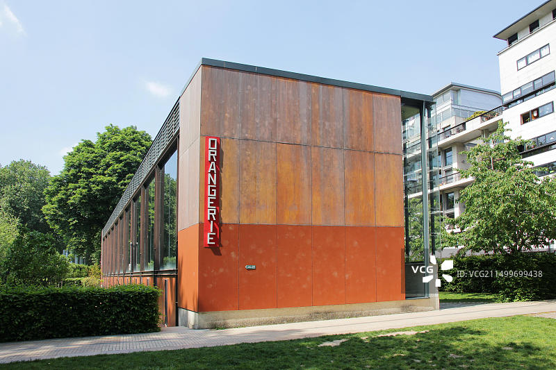 法国巴黎贝尔西公园的橘园图片素材