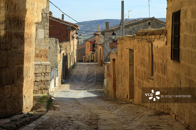 西班牙布尔戈斯卡斯特罗赫里斯圣雅各之路图片素材