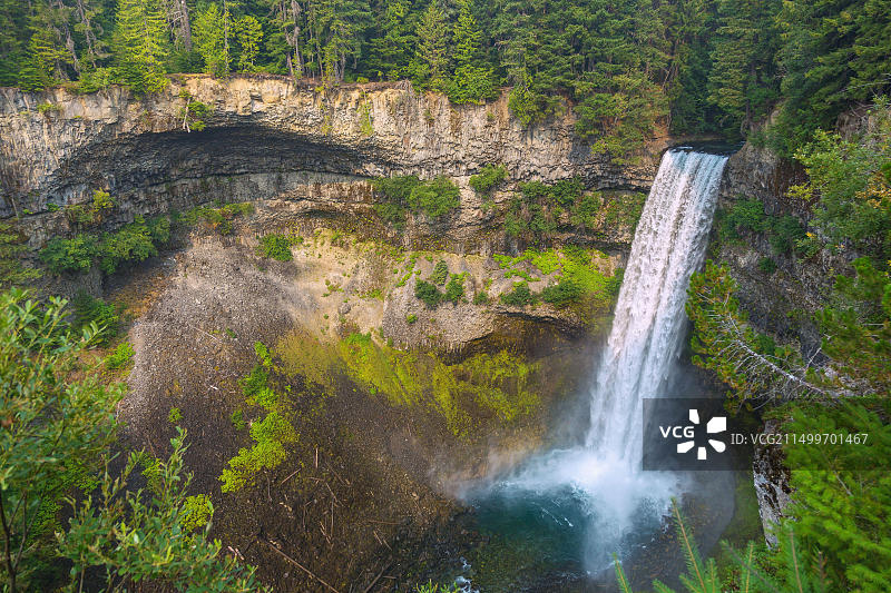 加拿大布兰迪怀恩瀑布省立公园图片素材