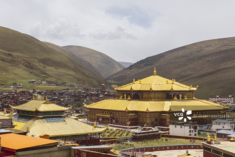 亚青寺图片素材