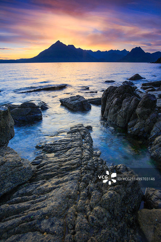 苏格兰埃尔戈尔海滩风光图片素材