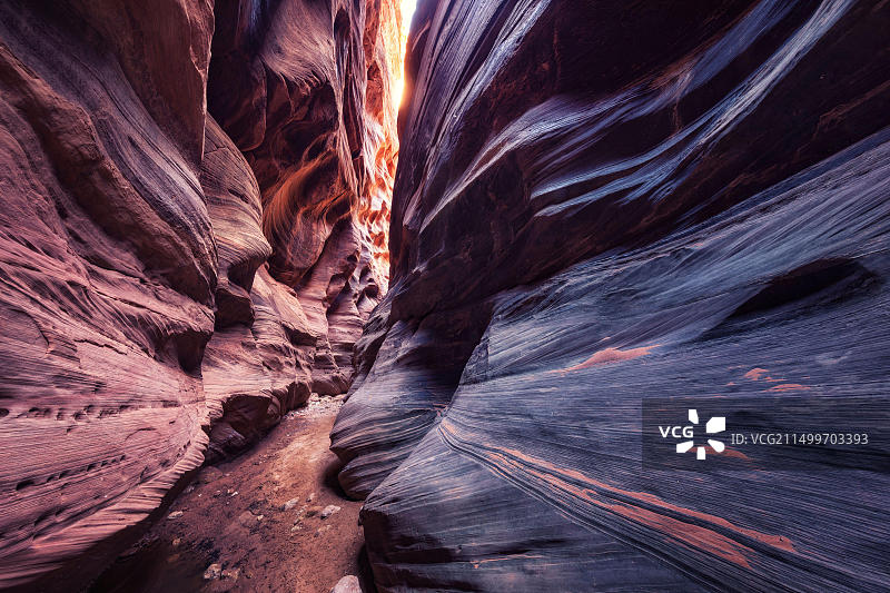 美国犹他州巴克斯金峡谷风光图片素材