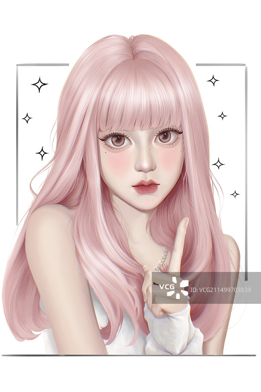 厚涂-一见倾心图片素材