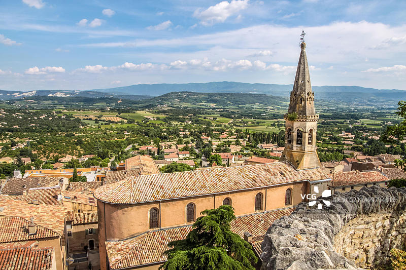 法国普罗旺斯圣萨图尔南莱萨普特图片素材