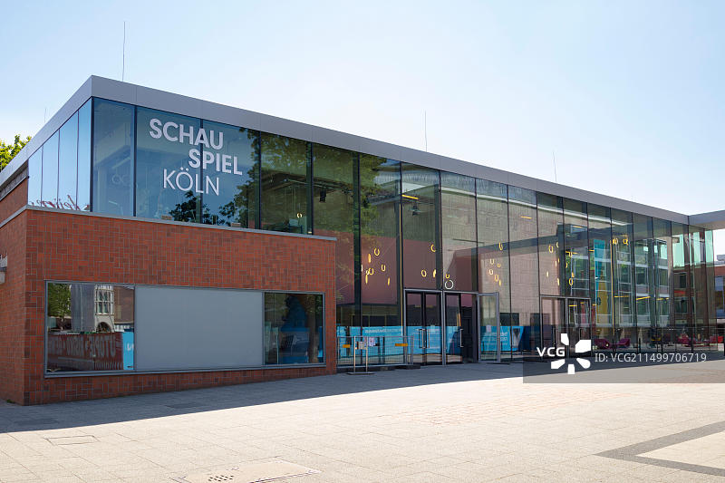 德国北莱茵-威斯特法伦州科隆莱茵兰剧院图片素材