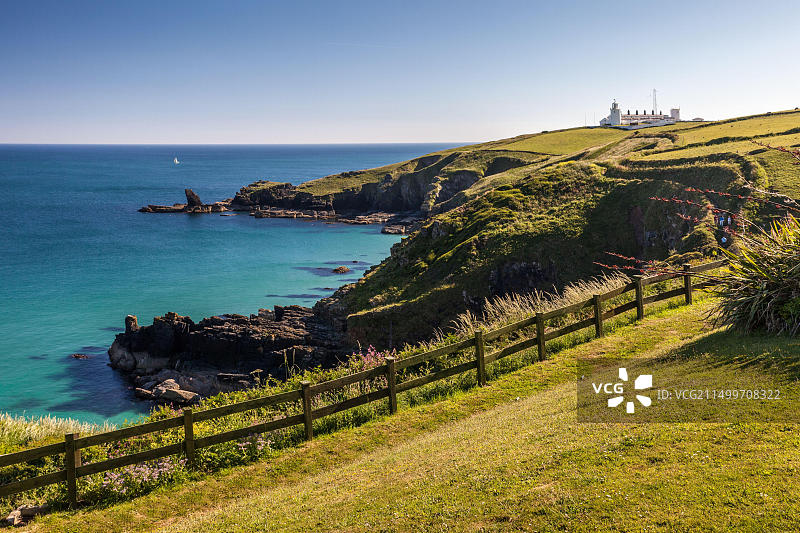 英国康沃尔赫尔斯顿豪塞尔湾蜥蜴半岛图片素材