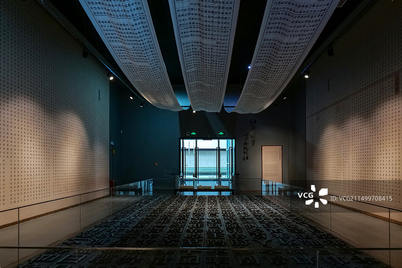 山东淄博·中国课本博物馆东厅序厅图片素材