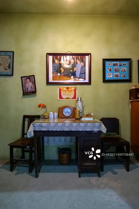 山东淄博·中国课本博物馆西厅场景模拟“80年代”图片素材