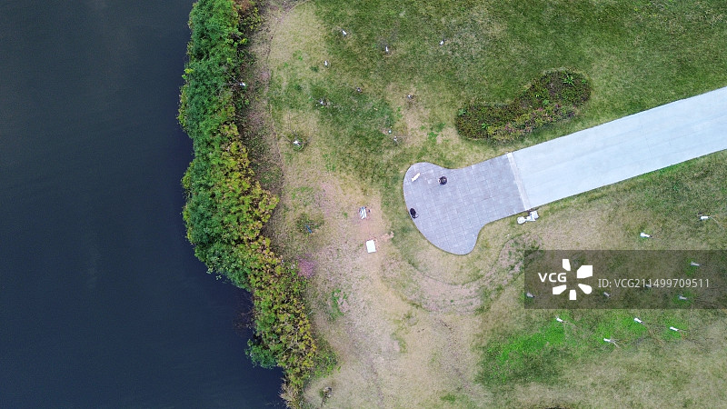 重庆两江协同创新区-明月湖图片素材