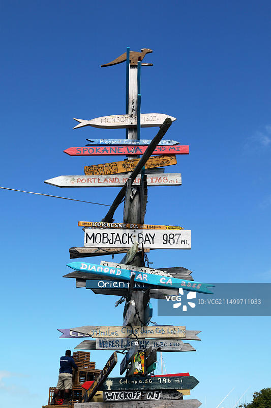 美国佛罗里达州基韦斯特马洛里广场风光图片素材