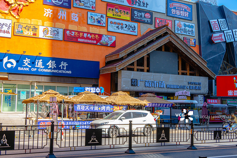 沈阳西塔民族文化街图片素材
