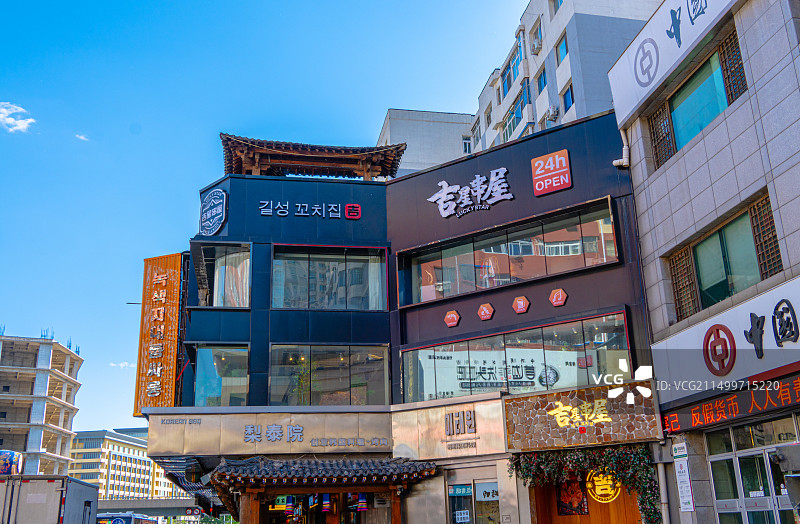 沈阳西塔民族文化街图片素材