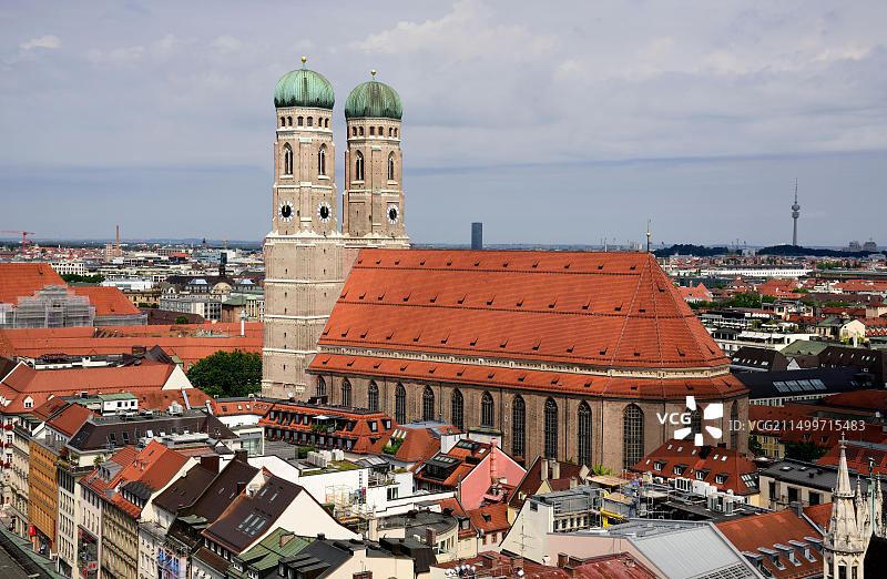 德国慕尼黑玛利亚广场图片素材