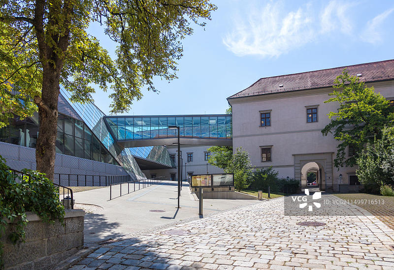 奥地利上奥地利州林茨的林茨城堡博物馆图片素材