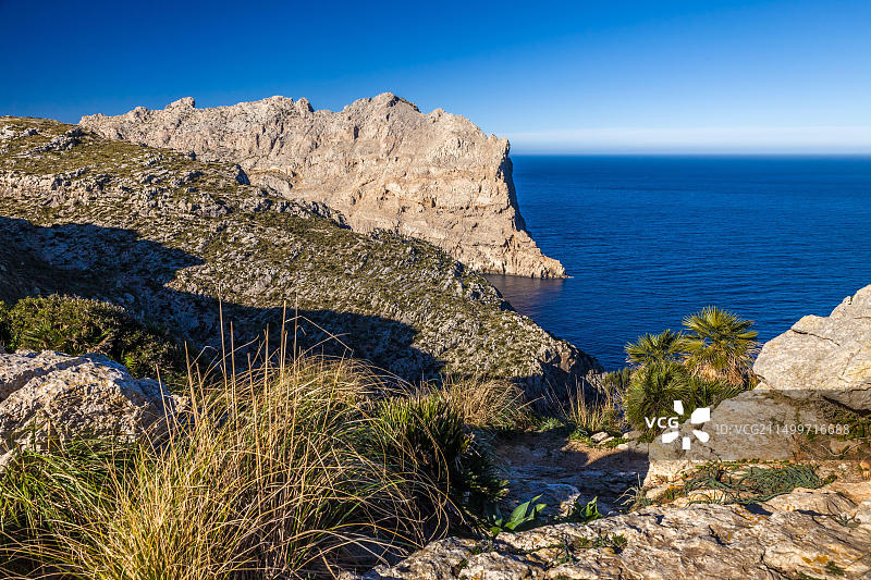 西班牙马略卡岛Formentor海岬观景台图片素材