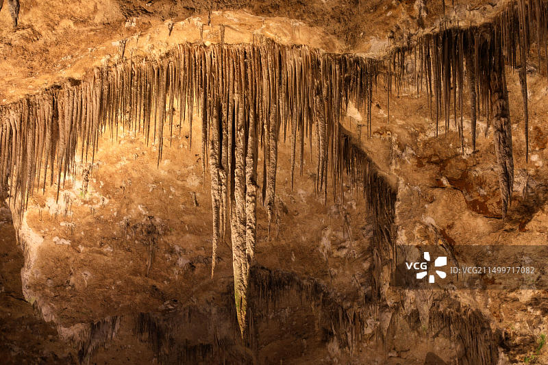 美国新墨西哥州卡尔斯巴德洞窟图片素材