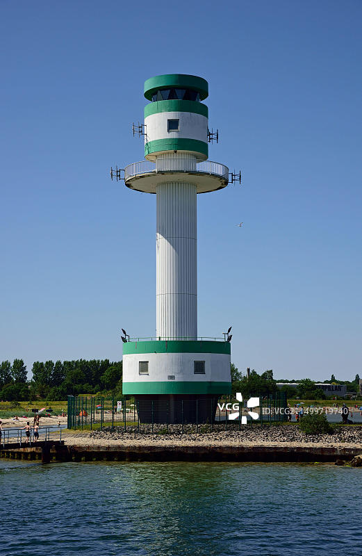 德国石勒苏益格-荷尔斯泰因州基尔峡湾波罗的海图片素材