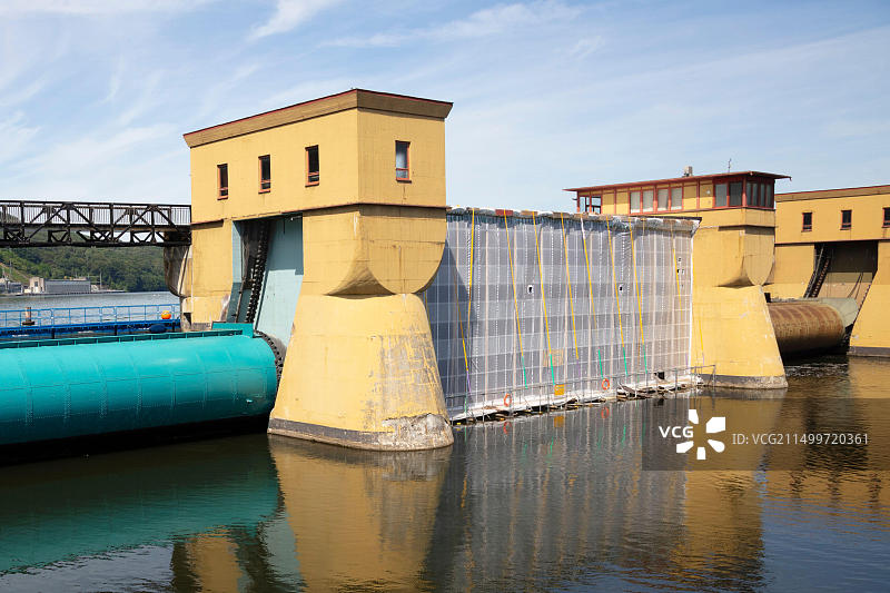 德国北莱茵-威斯特法伦鲁尔区哈根恒斯泰湖图片素材