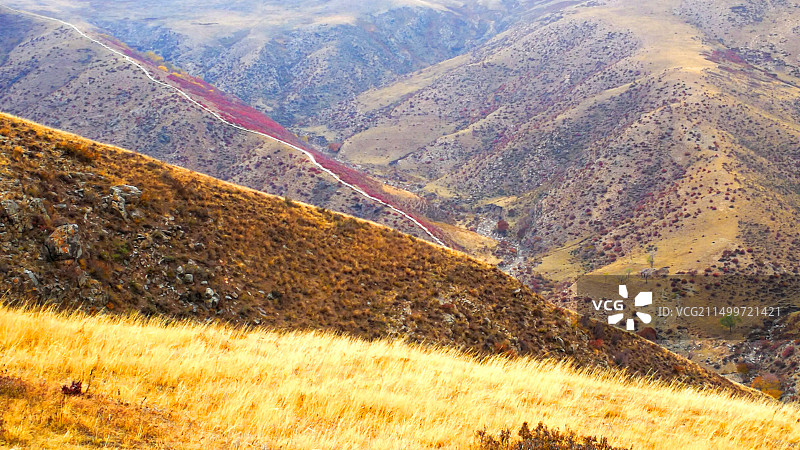 包头春坤山图片素材