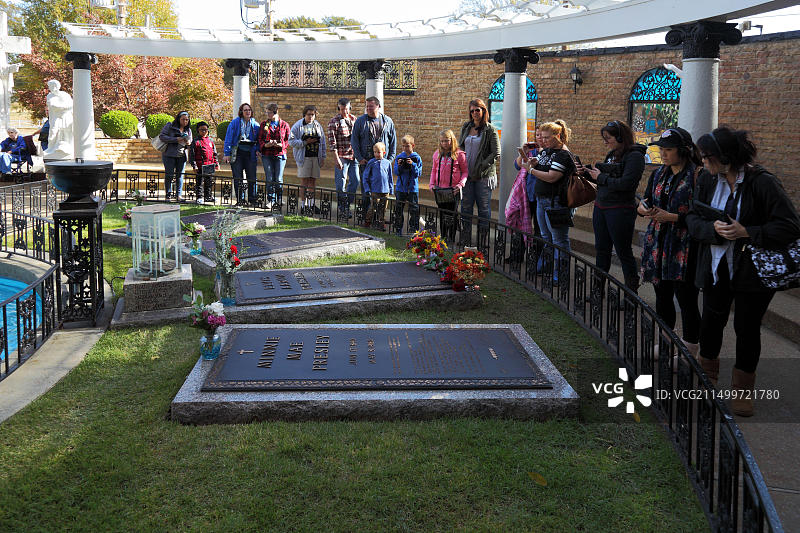 美国田纳西州孟菲斯猫王故居图片素材