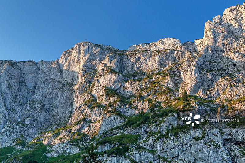 德国巴伐利亚州贝内迪克特博伊尔恩贝内迪克滕万德北面风光图片素材