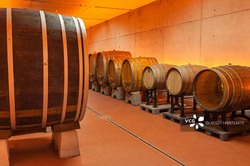 德国黑森州埃伯巴赫修道院Steinbergkeller酒窖图片素材