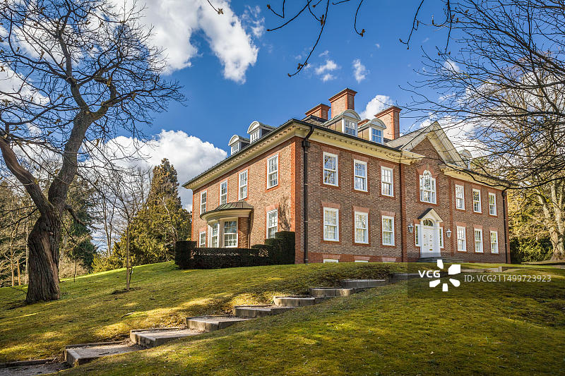 德国黑森州克龙贝格弗里德里希斯霍夫城堡别墅图片素材