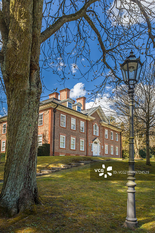 德国黑森州克龙贝格弗里德里希斯霍夫城堡别墅图片素材