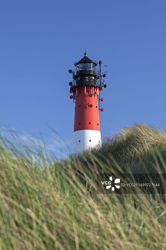 德国叙尔特岛霍尔努姆灯塔图片素材