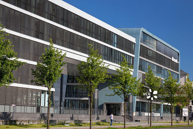 德国科隆莱茵瑙艺术办公区微软办公楼图片素材