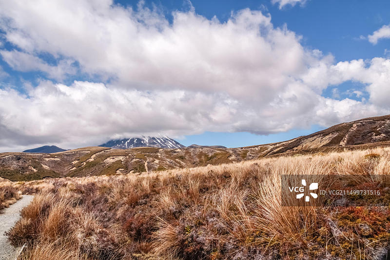 新西兰汤加里罗国家公园的风景图片素材