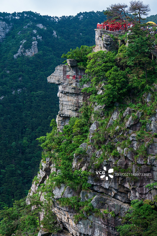 庐山锦绣谷图片素材