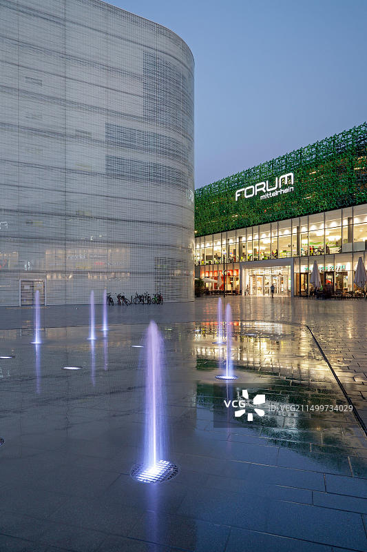 德国科布伦茨市中莱茵论坛购物中心图片素材